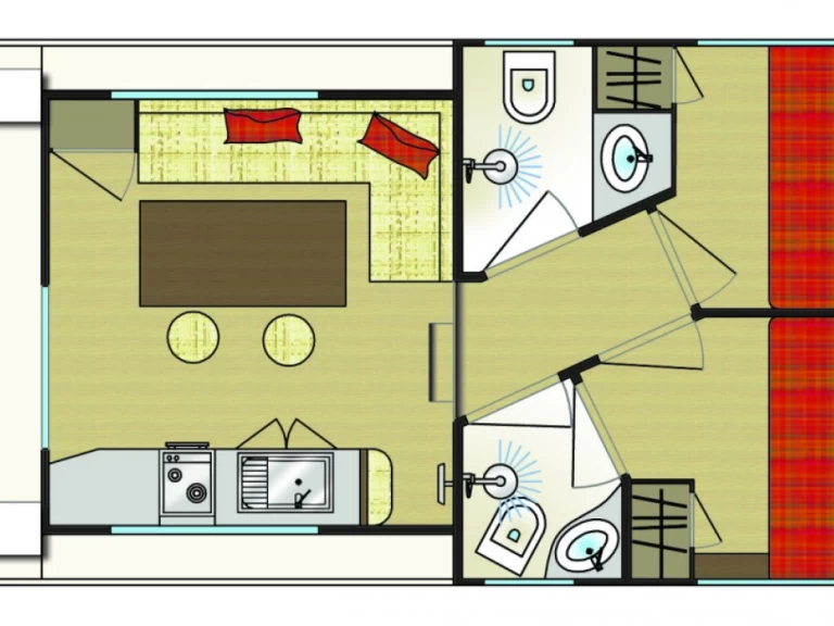 Pronájem jachty v Chioggia -New-Con-Fly Twins na Samboatu