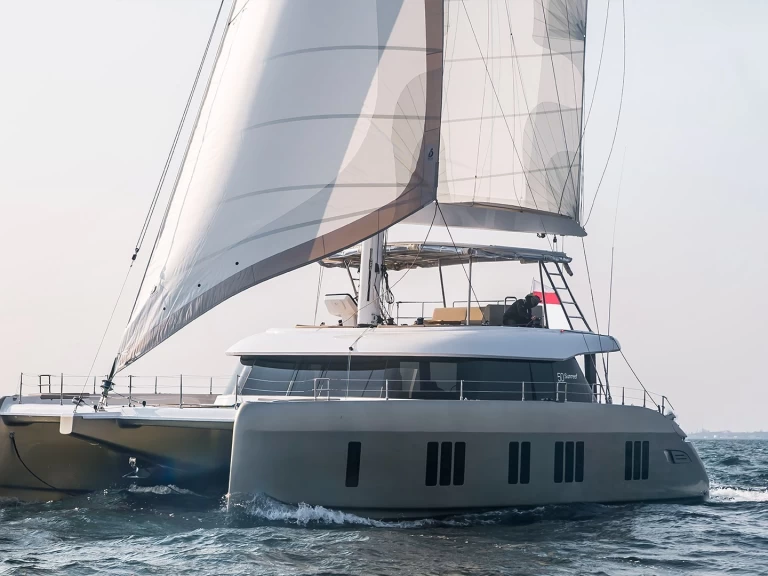 Pronájem Katamarán v Le Marin -Sun Reef Sunreef 50