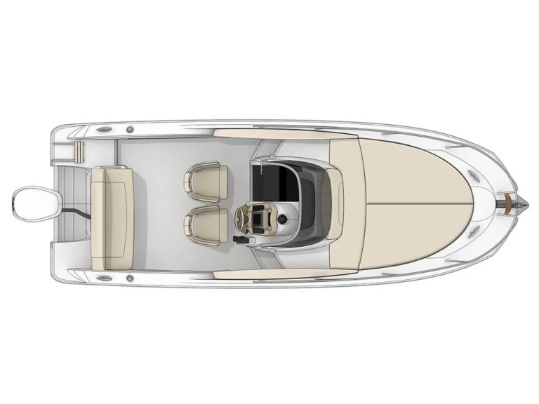 Pronájem Motorová loď Sessa Marine s licencí