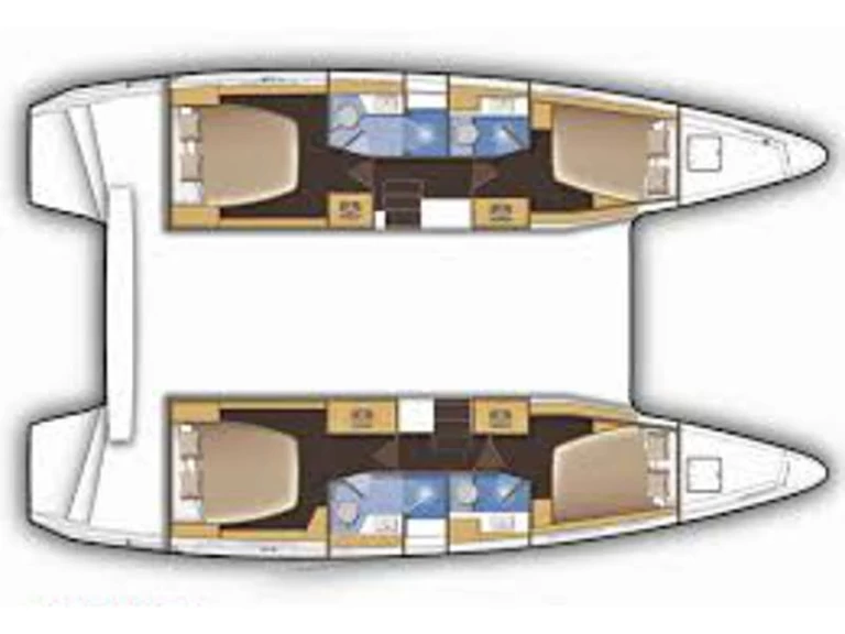 Pronájem lodi Salerno lákavé ceny Lagoon 42