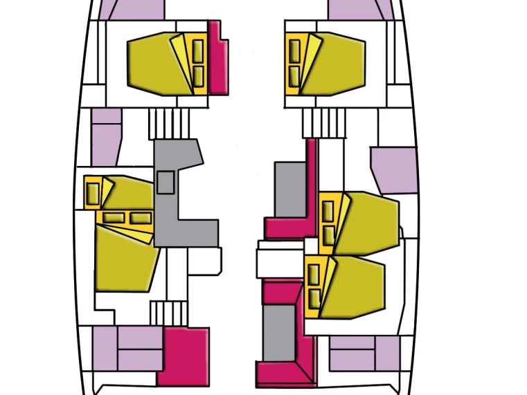 Pronájem Katamarán v Cugnana Verde -Lagoon Lagoon 52 F