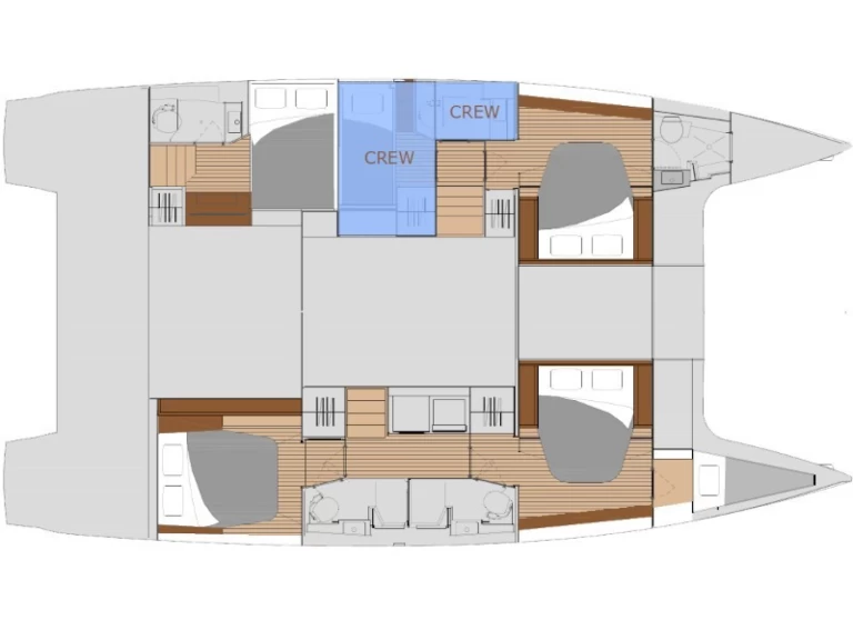 Pronájem lodi Pýlos lákavé ceny Saona 47