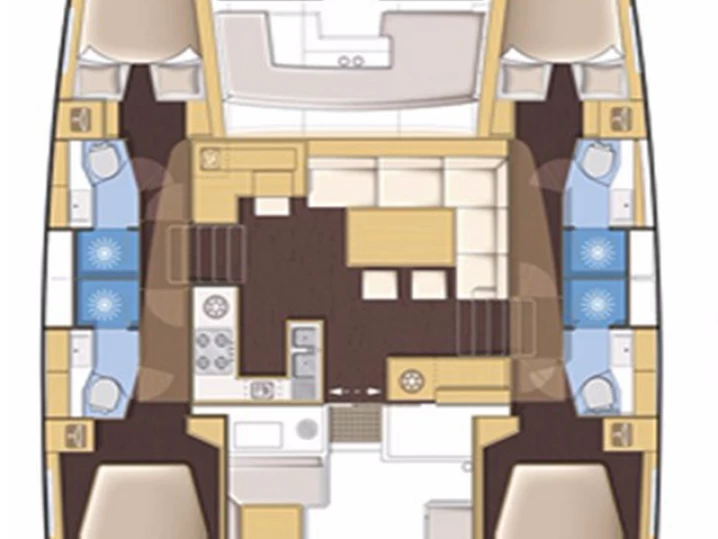 Pronajmout Katamarán se skipperem či ne Lagoon v Sant Antoni de Portmany