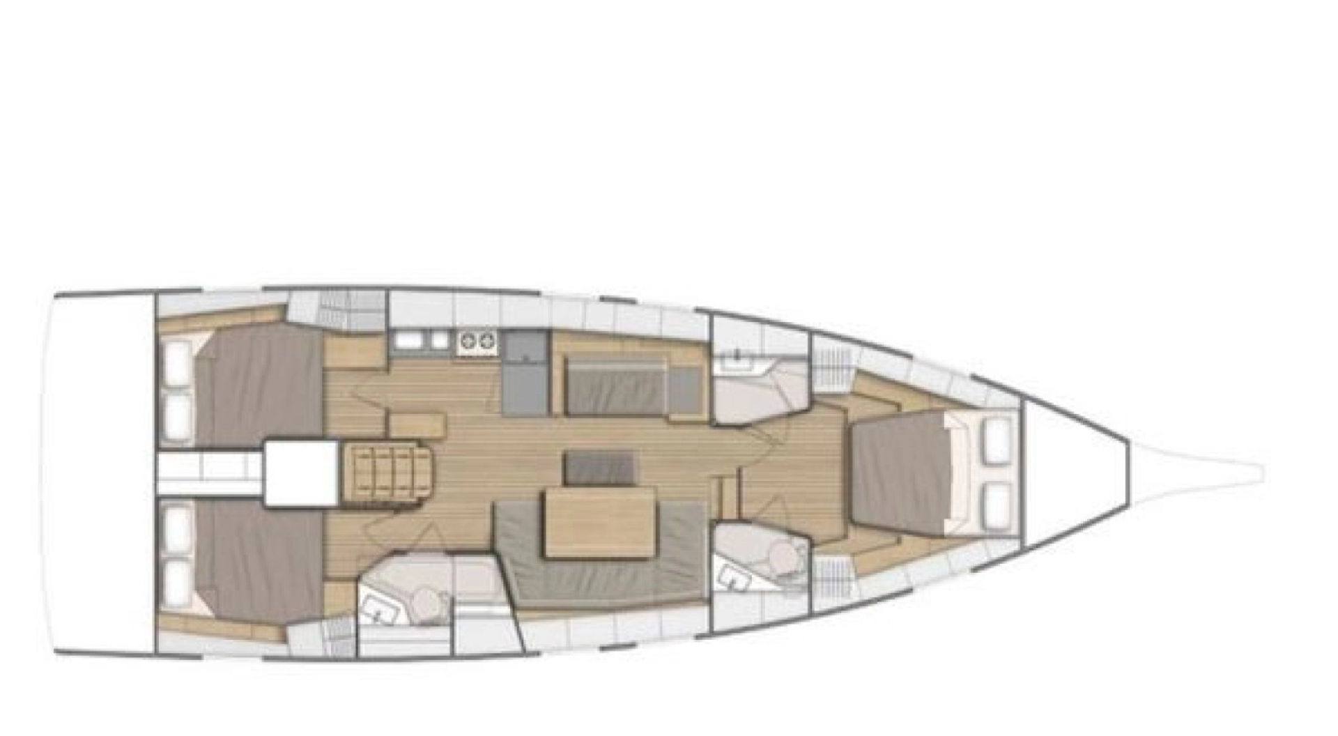 Pronájem lodi Bénéteau Oceanis 46.1 v Le Marin na Samboatu