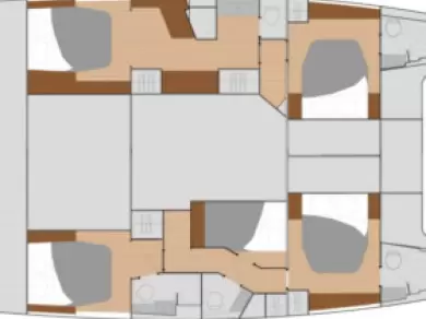 Pronajmout si Fountaine Pajot Saba 50 v Ajaccio