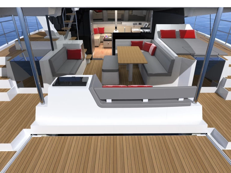 Pronajmout Katamarán se skipperem či ne Aventura v Sant Antoni de Portmany