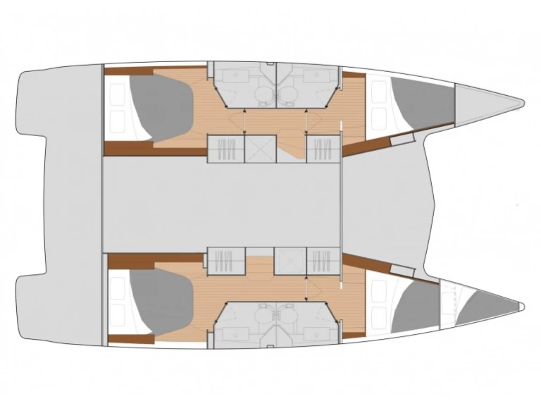 Pronajmout Katamarán se skipperem či ne Fountaine Pajot v Paros (ostrov)