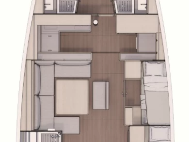 Pronájem Plachetnice v Palermo -Dufour Dufour 530