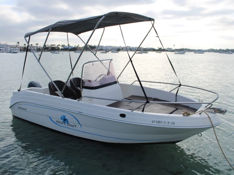 Pronájem Motorová loď v Marina Formentera -Pacific Craft Pacific Craft 500 Open