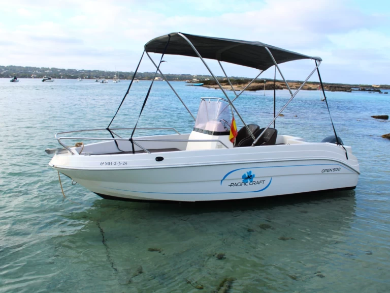 Pronájem lodi Pacific Craft Pacific Craft 500 Open v Marina Formentera na Samboatu