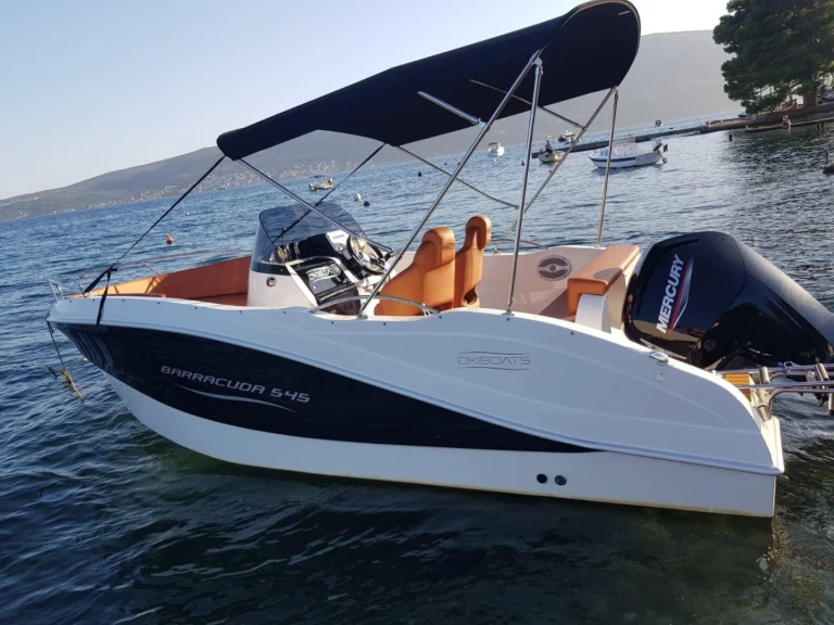 Pronájem Motorová loď v Herceg Novi -Okiboats Barracuda 545 Open