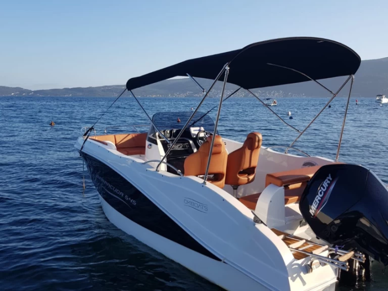 Pronájem lodi Okiboats Barracuda 545 Open v Herceg Novi na Samboatu