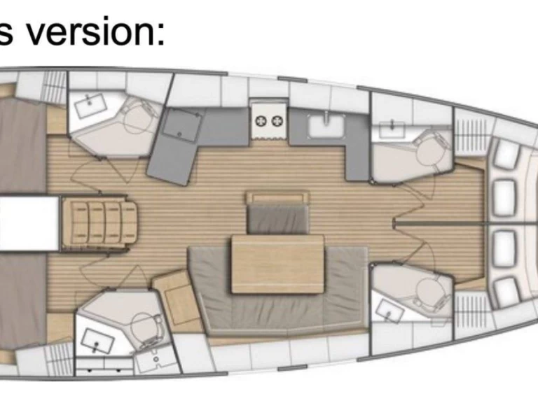Pronájem Plachetnice v Göcek  -Bénéteau Oceanis 46.1
