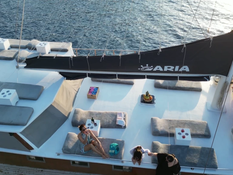 Pronájem jachty v Fethiye -Custom Made Gulet na Samboatu