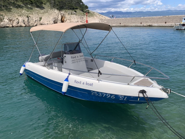 Pronájem lodi Aquamar Samoa 550 v Vrbnik na Samboatu