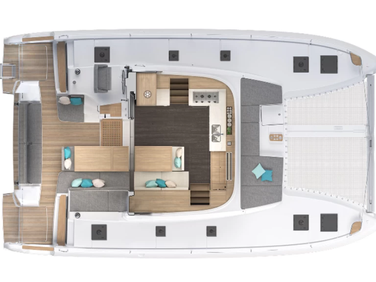 Pronájem lodi Lagoon Lagoon 43 v Le Marin na Samboatu