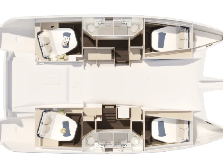Pronájem jachty v Le Marin -Fountaine Pajot FP 44 na Samboatu