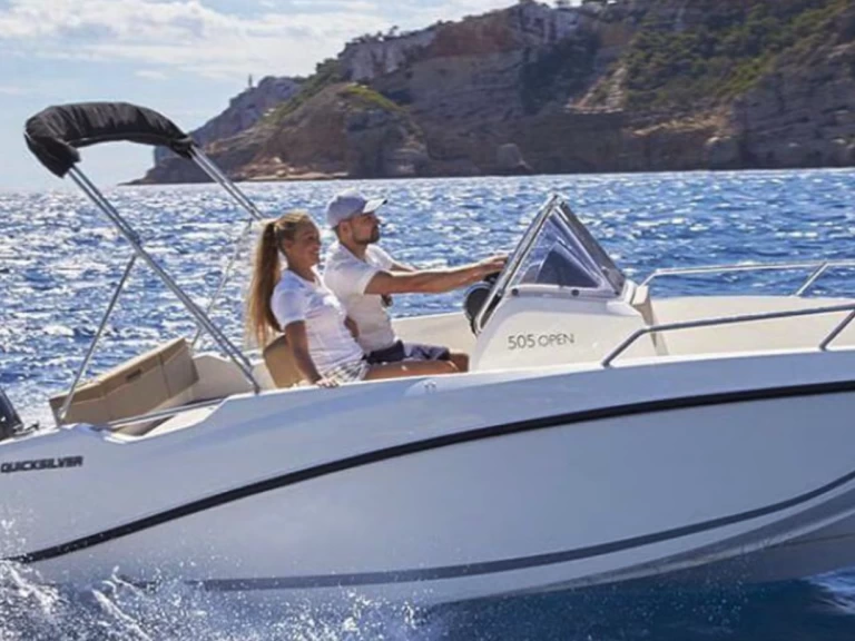 Pronájem Motorová loď v Mandelieu-la-Napoule -Quicksilver Activ 505 Open