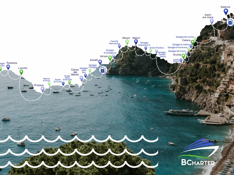 Doriano Marine Domar F600 jednotlivci a charterové společnosti v Porto di Salerno