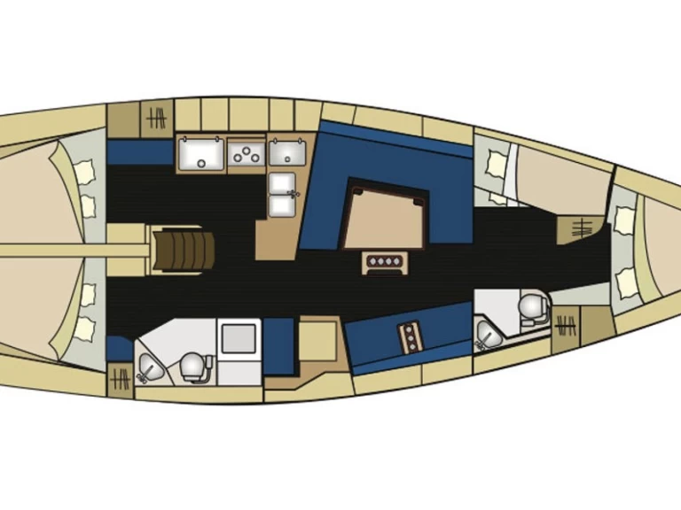 Pronájem Plachetnice Elan s licencí