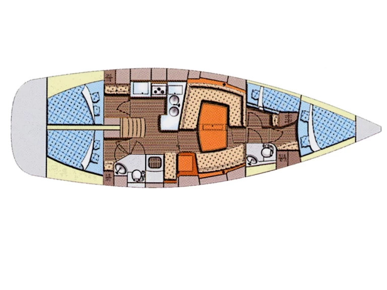 Pronájem Plachetnice Elan s licencí