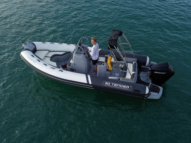 3D Tender Lux 655 jednotlivci a charterové společnosti v Saint-Malo