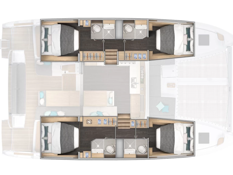 Pronájem Katamarán v Sant Antoni de Portmany -Lagoon Lagoon 43