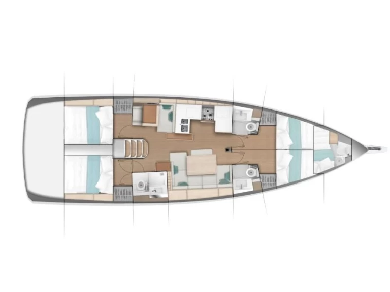 Pronájem lodi Jeanneau Sun Odyssey 490 v Procida na Samboatu