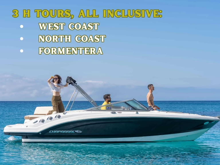 Motorová loď k pronájmu v Sant Antoni de Portmany za nejlepší cenu