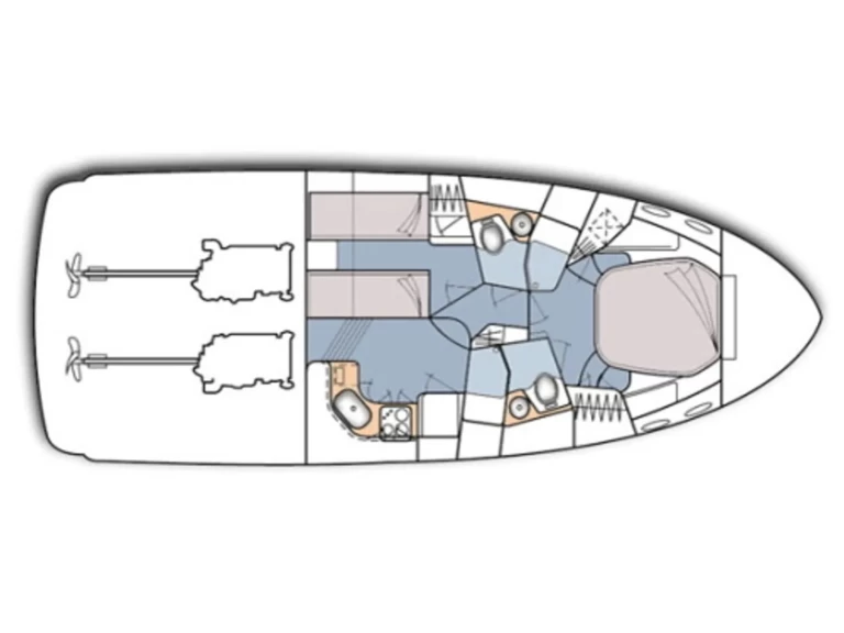 Pronájem jachty v Kemer -Sea Ray Sea Ray 400 na Samboatu