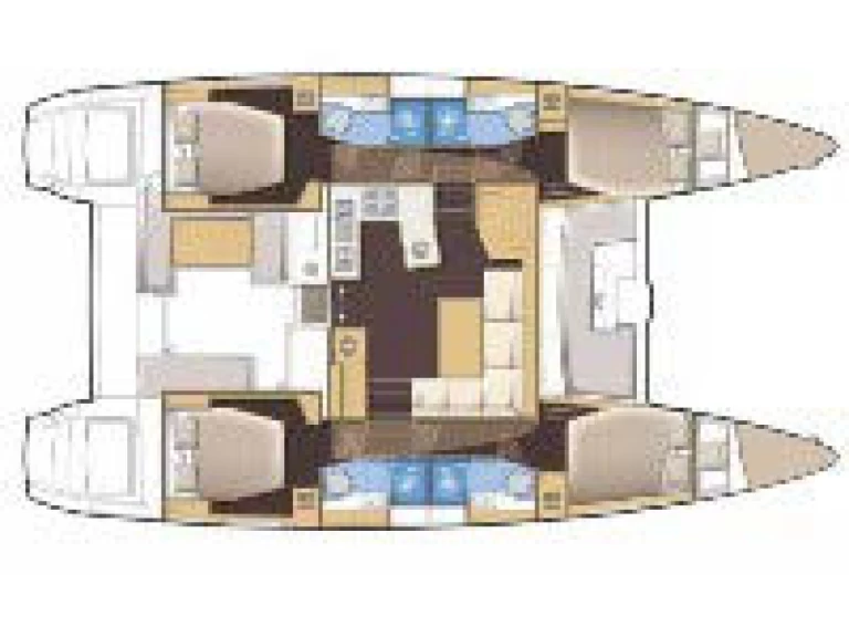 Pronajmout Katamarán se skipperem či ne Lagoon v Alimos