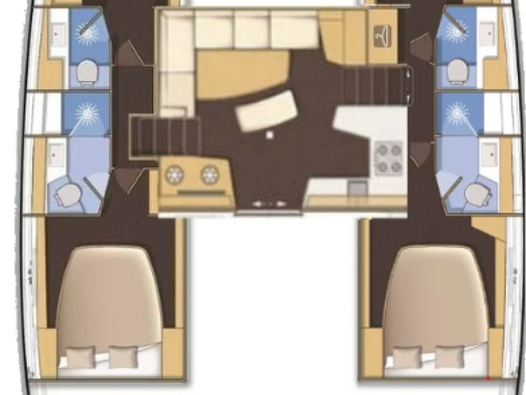 Pronajmout si Lagoon Lagoon 42 v Propriano