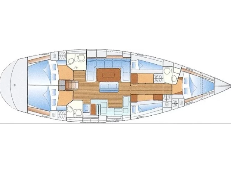 Bavaria Bavaria 50 jednotlivci a charterové společnosti v Nikiána