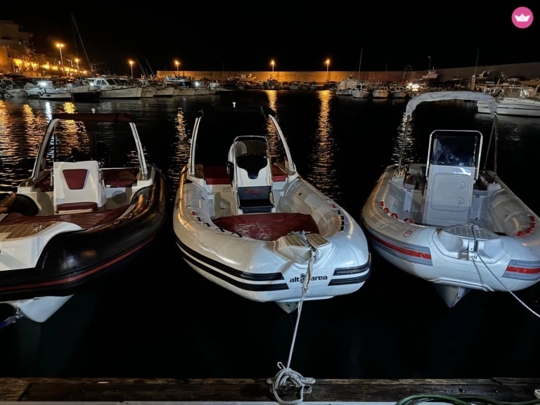 Almarine MaxiRib 5.85 jednotlivci a charterové společnosti v Palermo