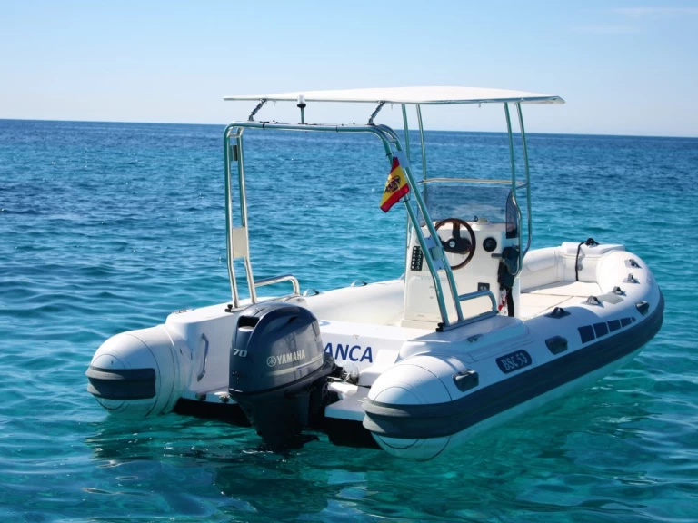 Pronájem Polotuhá loď v Fornells -Colzani-Ricambi BSC53