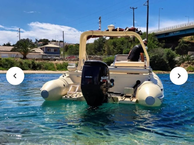 Pronájem Polotuhá loď v Néa Potídhaia -Solemar S650