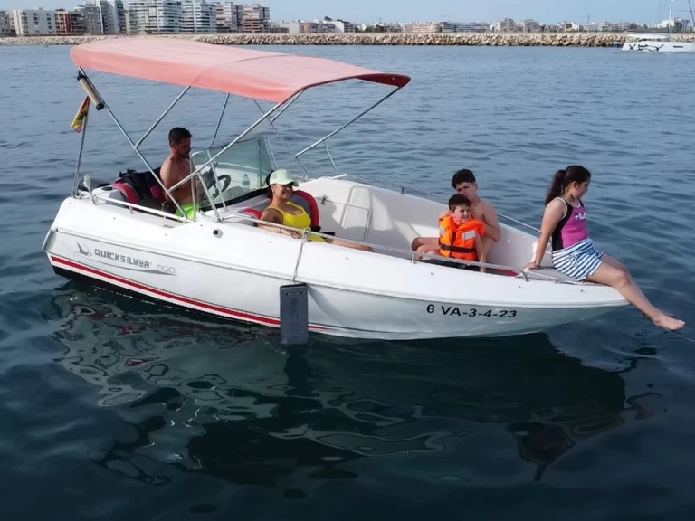 Pronájem jachty v Torrevieja -Quicksilver Quicksilver 500 Commander na Samboatu