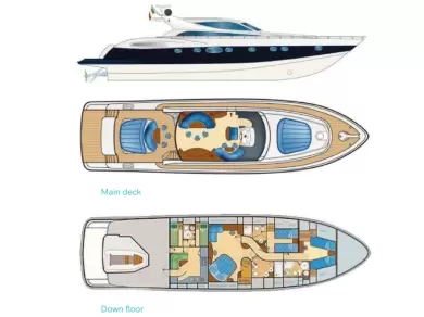 Pronájem lodi Alfamarine 78 v Ibiza Town na Samboatu