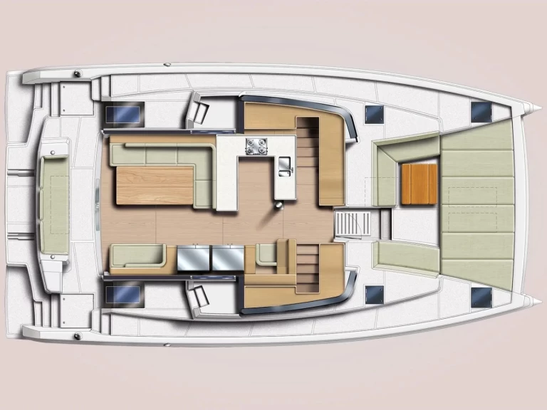 Pronájem Katamarán Bali s licencí