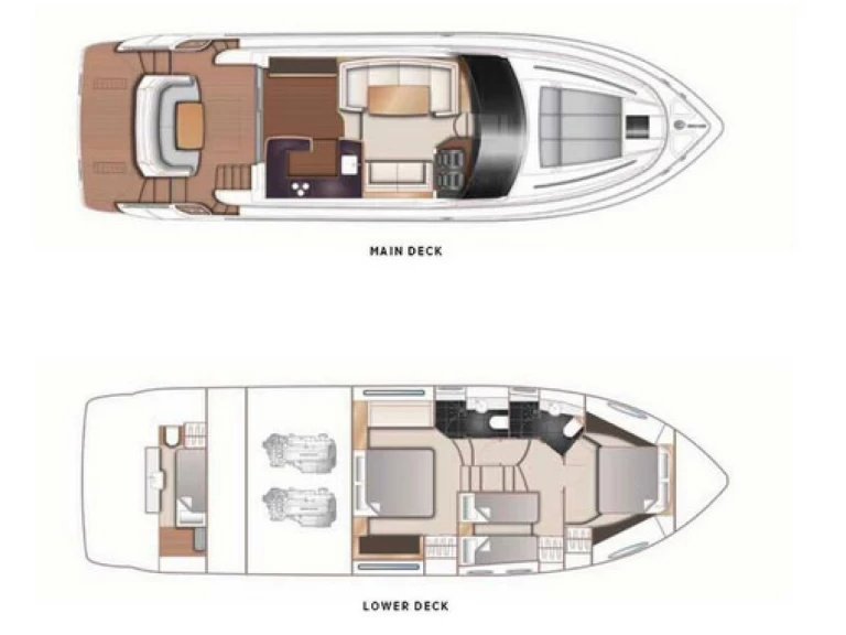 Pronajmout Motorová loď se skipperem či ne Princess v Arenzano