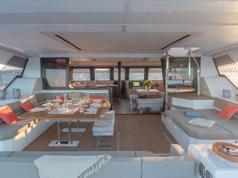 Pronájem lodi Fountaine Pajot Sapphire v Britské Panenské ostrovy na Samboatu