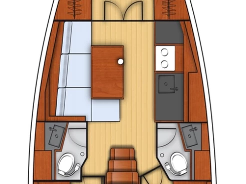 Pronajmout si Bénéteau Oceanis 38.1 v Bocca di Magra