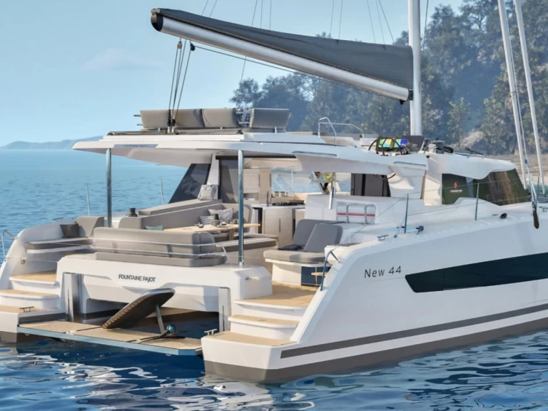 Pronájem Katamarán v Pula -Fountaine Pajot Fountaine Pajot FP 44 Quatuor - 4 + 2 cab.