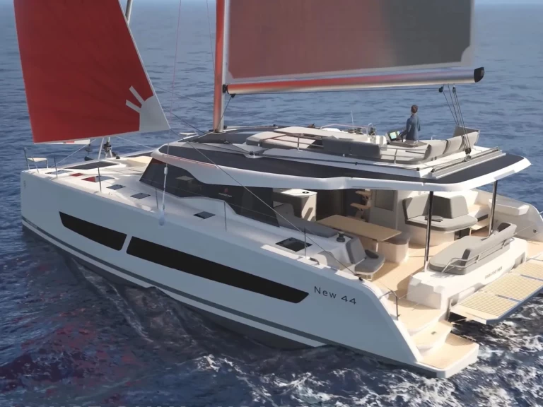 Pronájem Katamarán v Pula -Fountaine Pajot Fountaine Pajot FP 44 Quatuor - 4 + 2 cab.