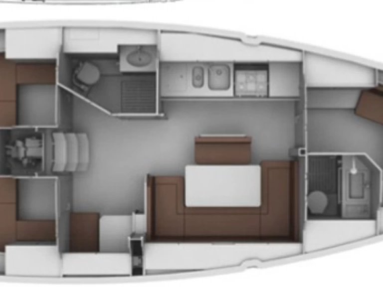 Pronájem jachty v Alicante -Bavaria Bavaria 40 Cruiser na Samboatu