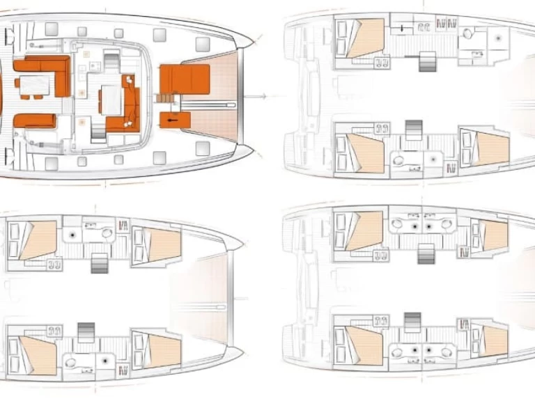 Katamarán k pronájmu v Le Marin za nejlepší cenu
