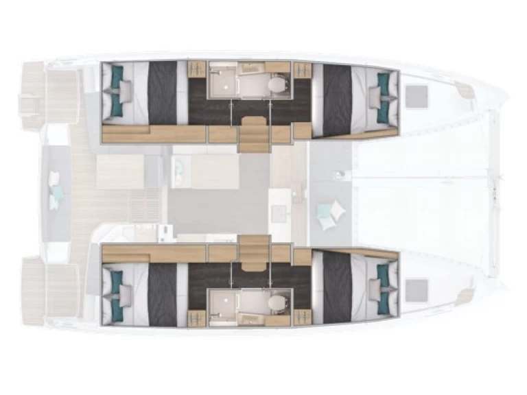 Pronajmout Katamarán se skipperem či ne Lagoon v Ajaccio