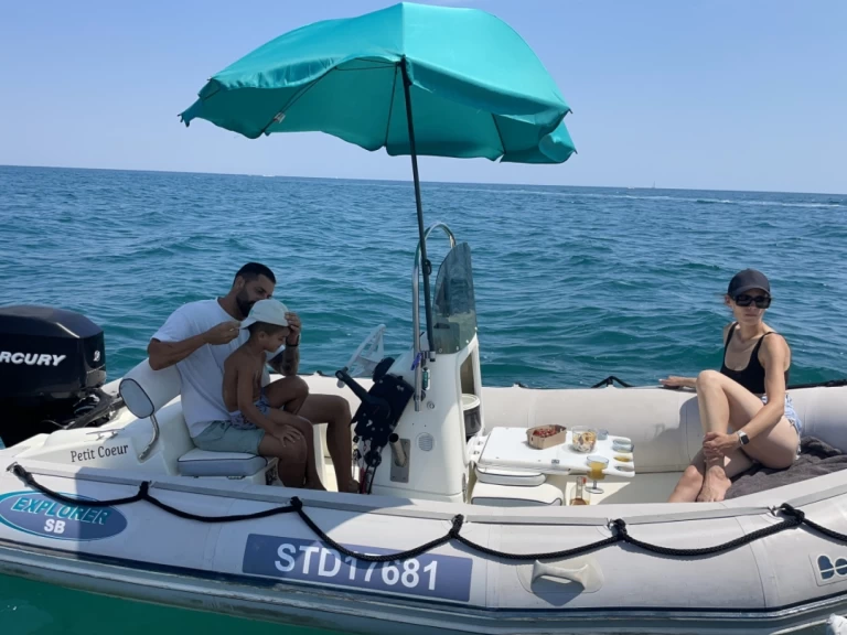 Pronájem Polotuhá loď v Palavas-les-Flots -Bombard Explorer 500 SB