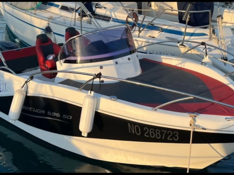Pronájem jachty v Krk -Okiboats Barracuda 595SD na Samboatu