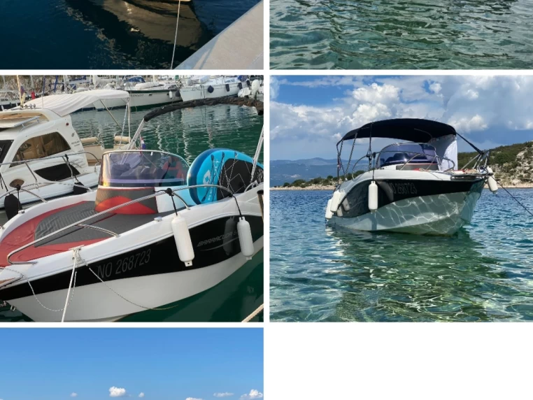 Pronajmout si Okiboats Barracuda 595SD v Krk
